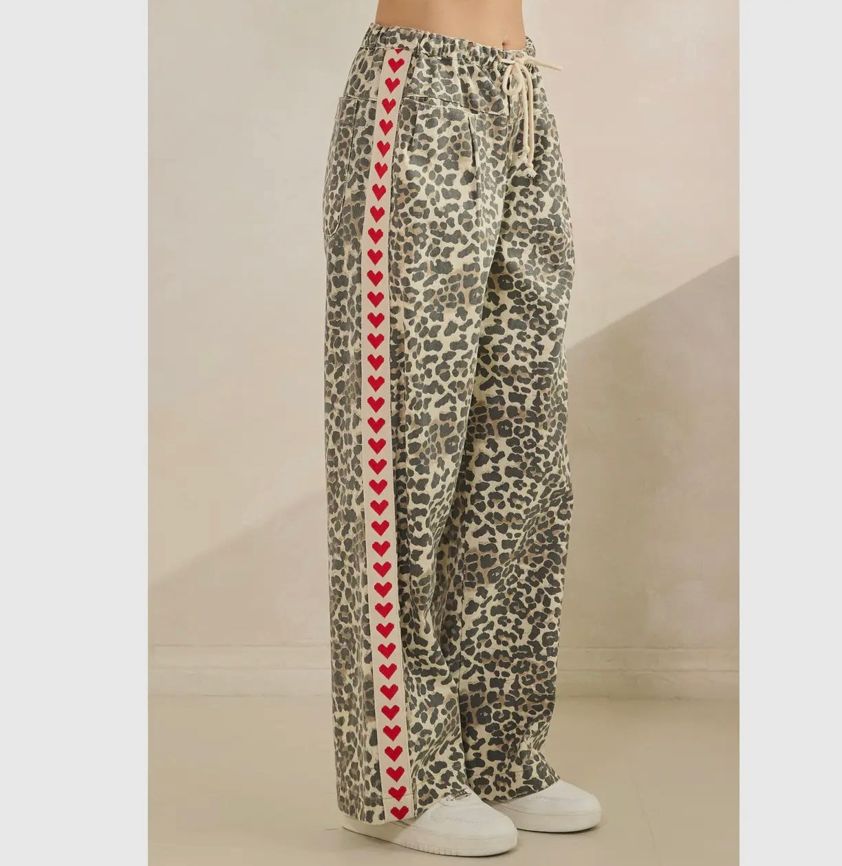 Animal Print with Hearts