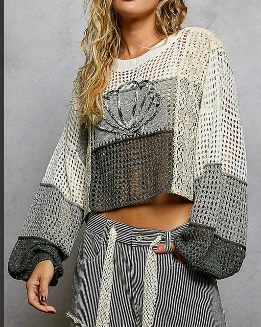 Shell Patch Top Pol