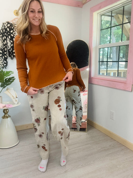 Apricot Thermal Top