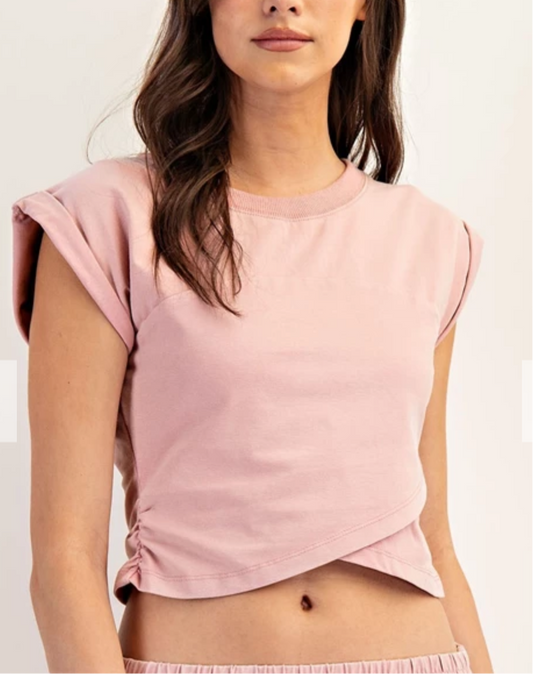 Brooks Dusty Rose Top