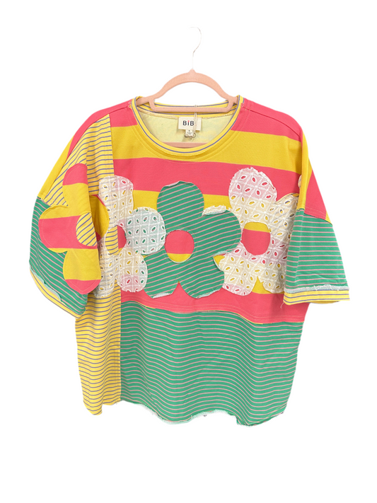 Honey Patchwork Top