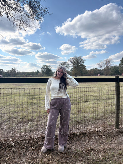 Western Graphic Pants