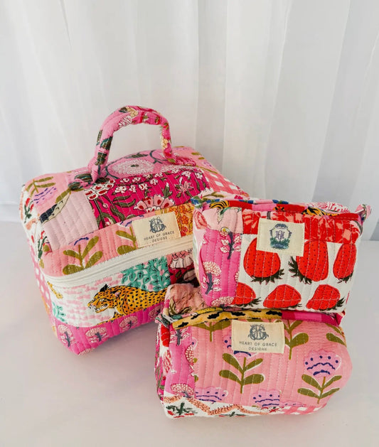 Cosmetic Bags Heart and Grace