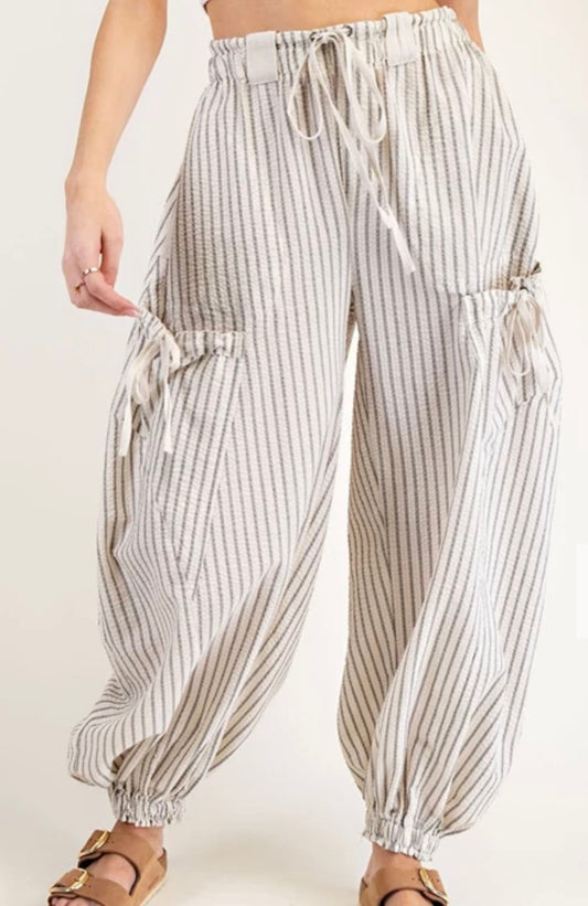 Oatmeal Bow Joggers