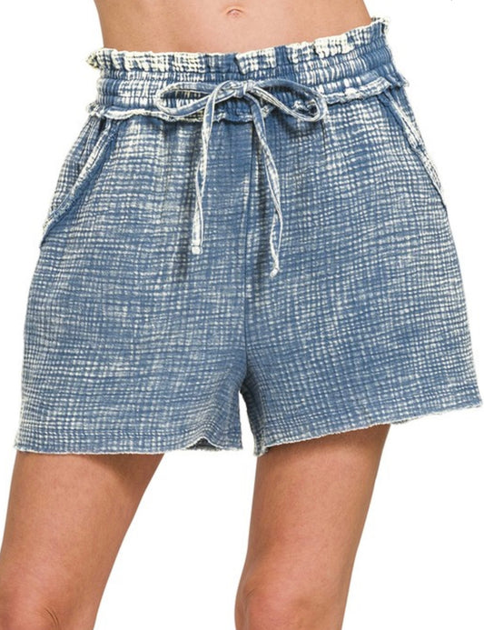 Sandra Double Gauze Shorts