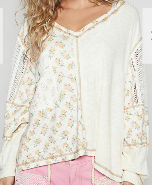 Lemon Flower Top