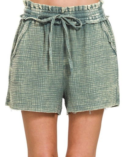 Sandra Double Gauze Shorts