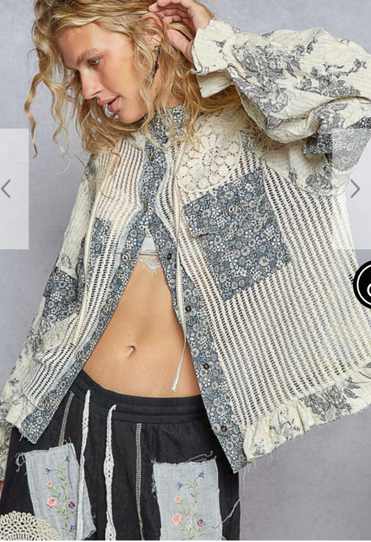 Amos Crochet Top