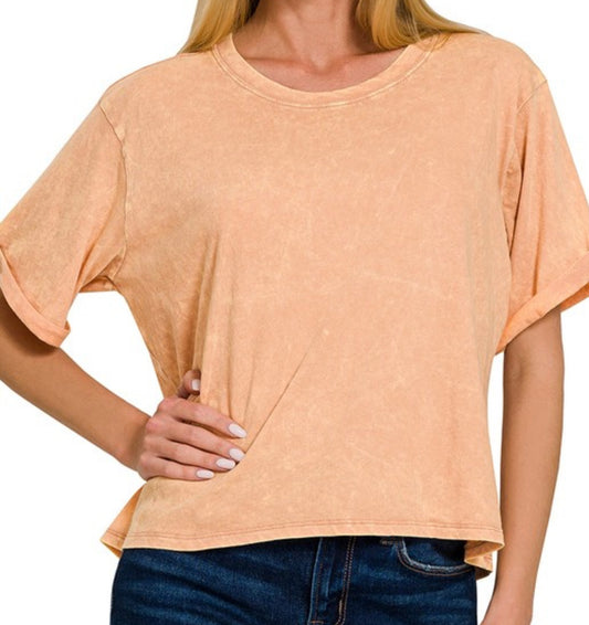 Tamara Brush Mineral Wash Top