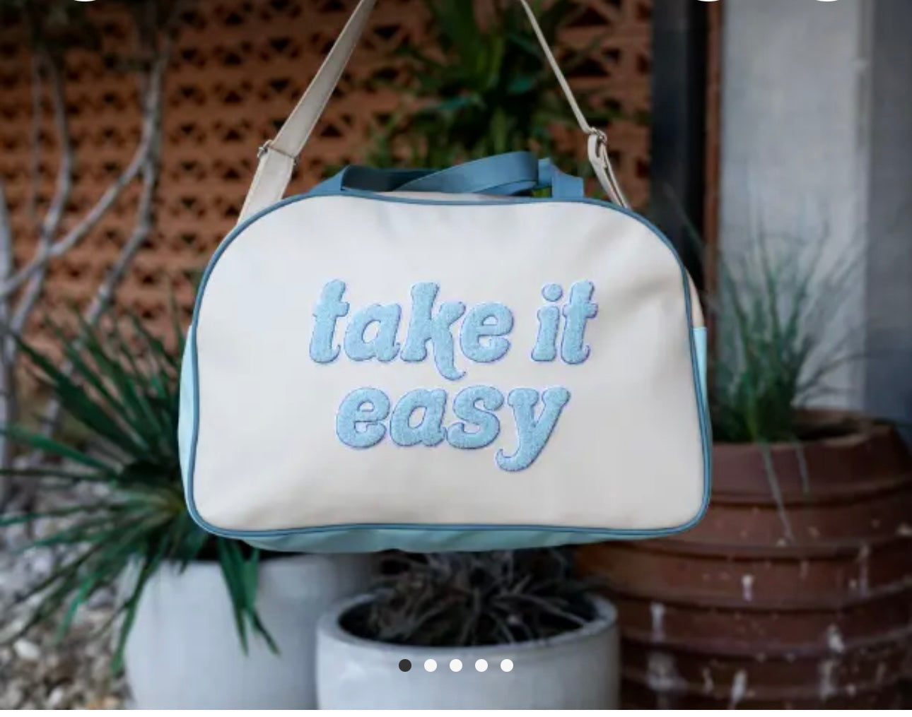 Take it Easy Duffle Bag