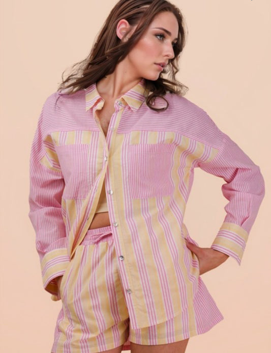 Blush & buttercup set (plus size)