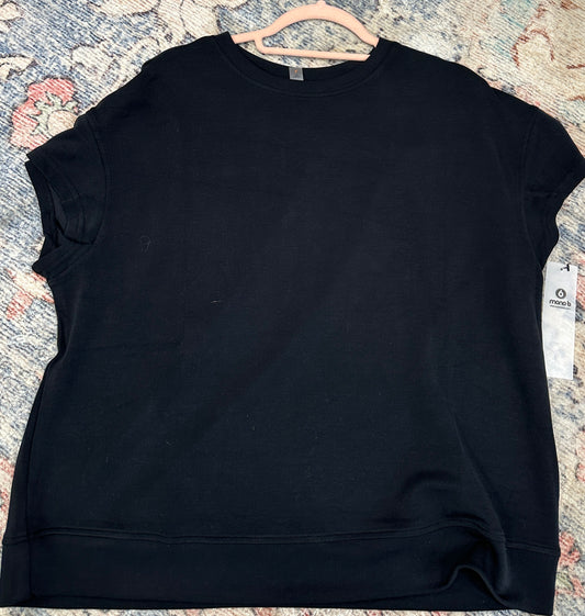 Black Cloudscape Short Set