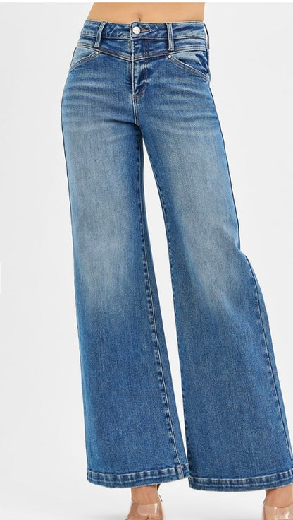 Risen High Rise Heart Pocket