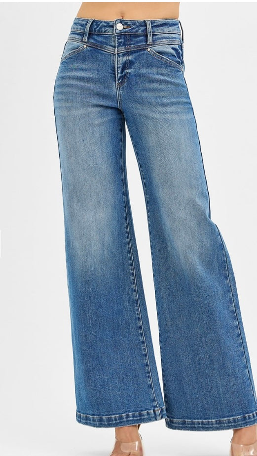 Risen High Rise Heart Pocket