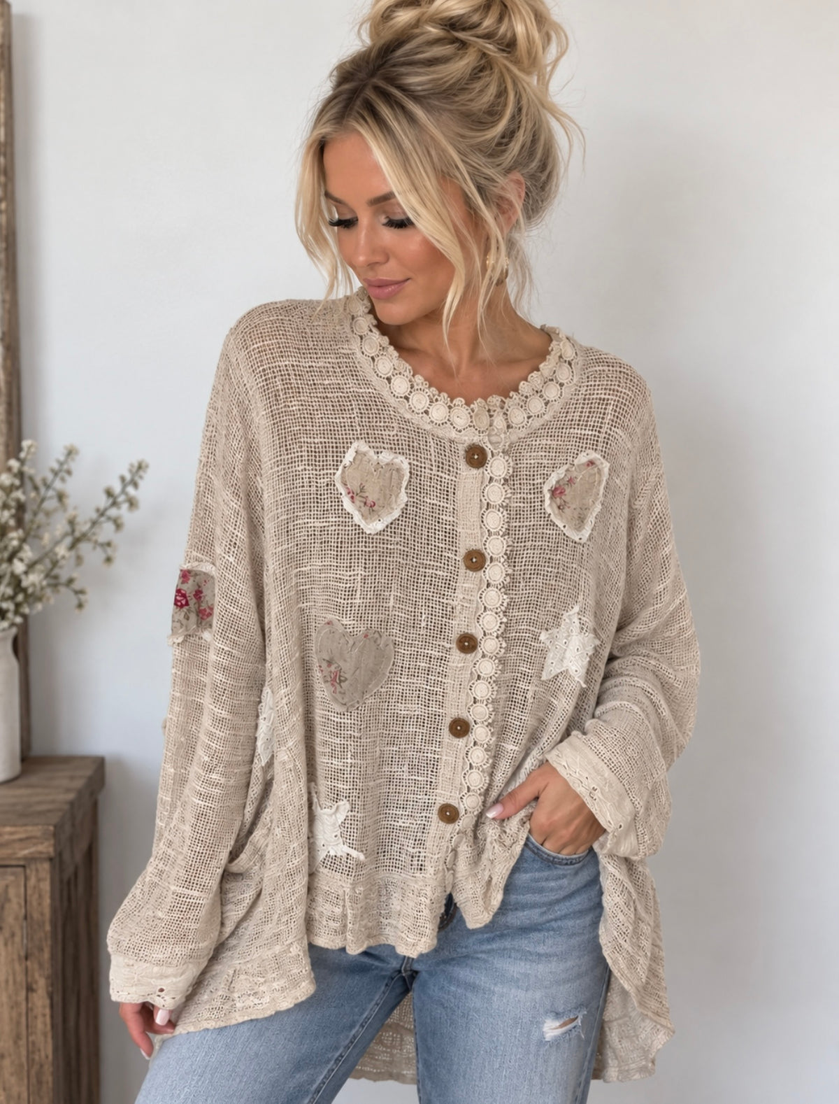 Pol WEAVE Wheat Top