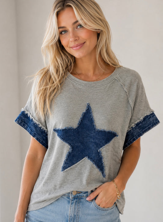 Sage and Fig Star Top