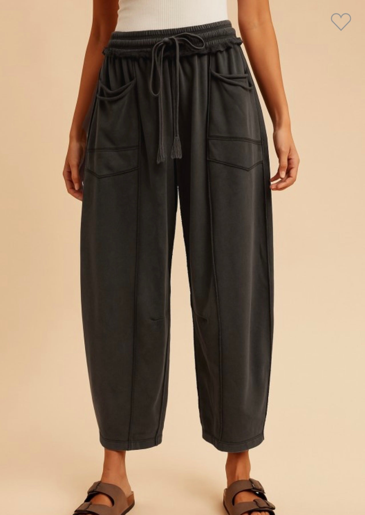 The Annie Wear Barrel Pants