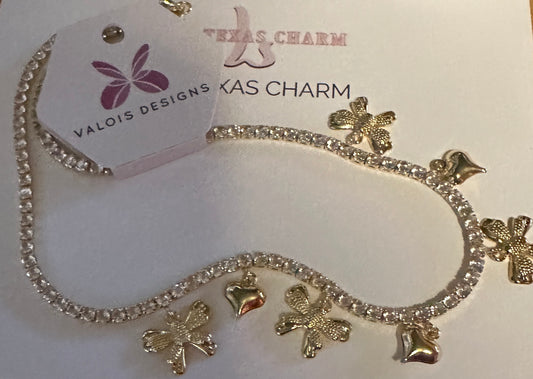 Tennis Bow Necklace