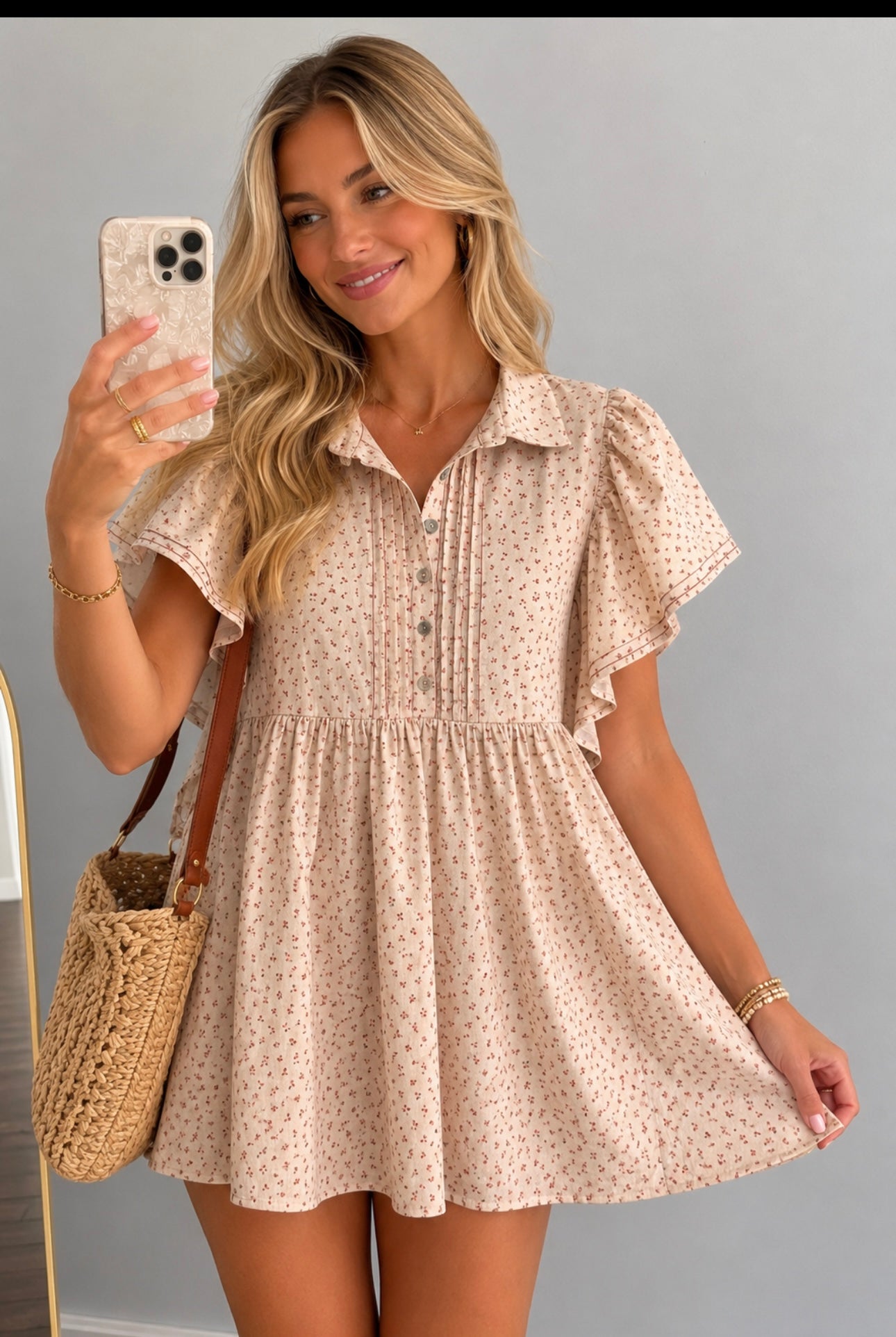 Pink Floral Dress Bucketlist