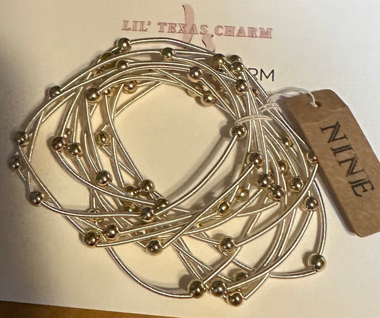 Gold Ball Bracelet