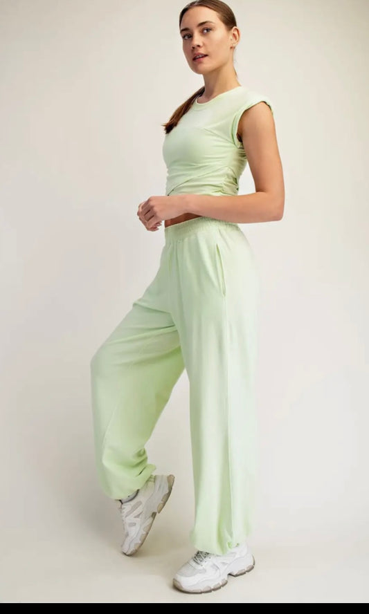Lime Rae Mode Jogger Set