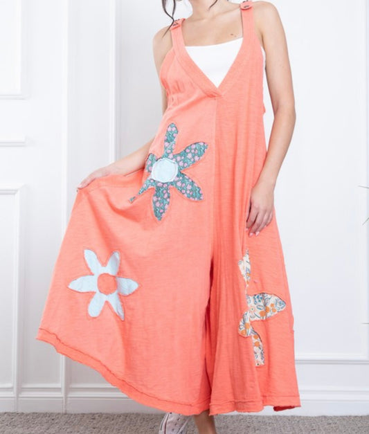 Coral Romper