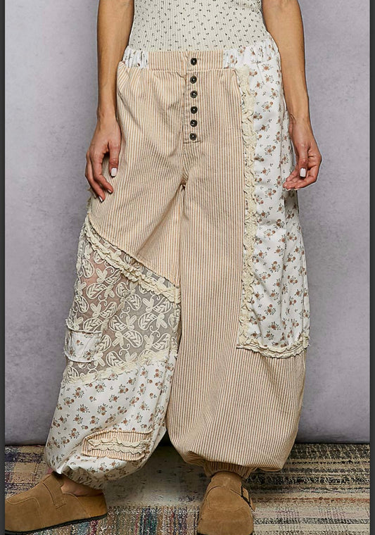 Prairie Creek Patchwork Joggers