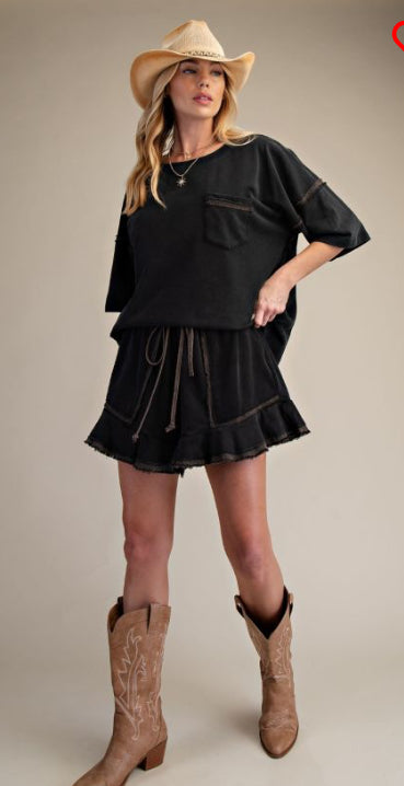 Ash short sleeve tee