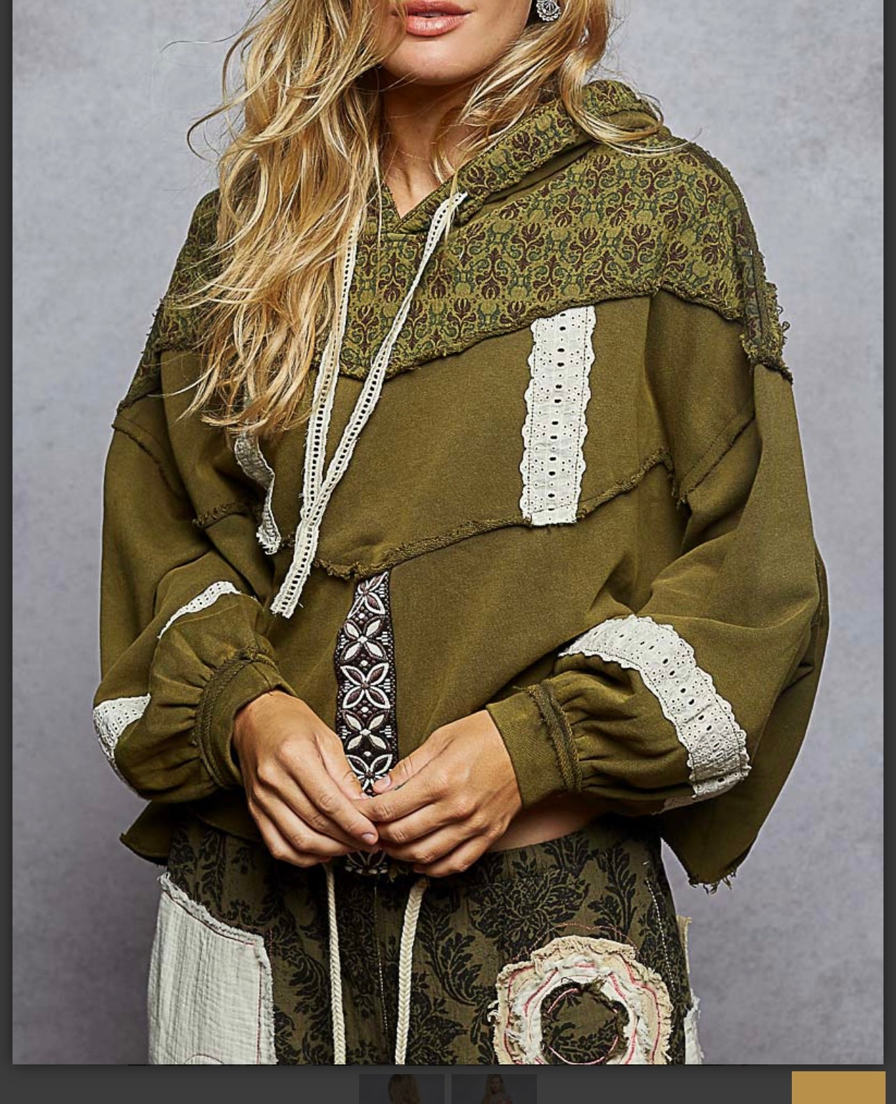 Pine Green Hoodie pol