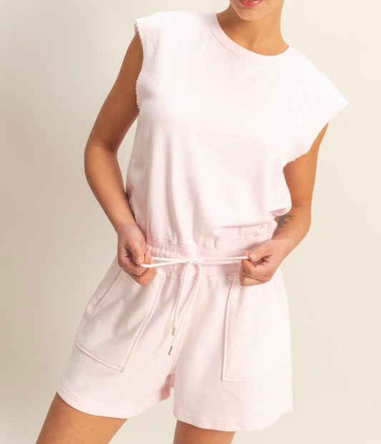 Soft Pink Romper