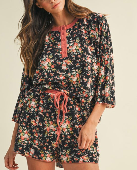 Black Anniewear Lounge Set