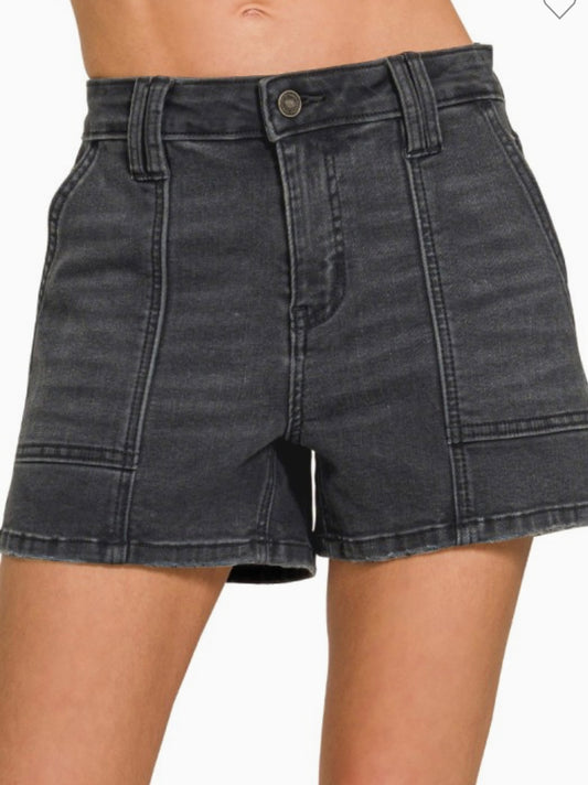 Z Utility Jean Shorts