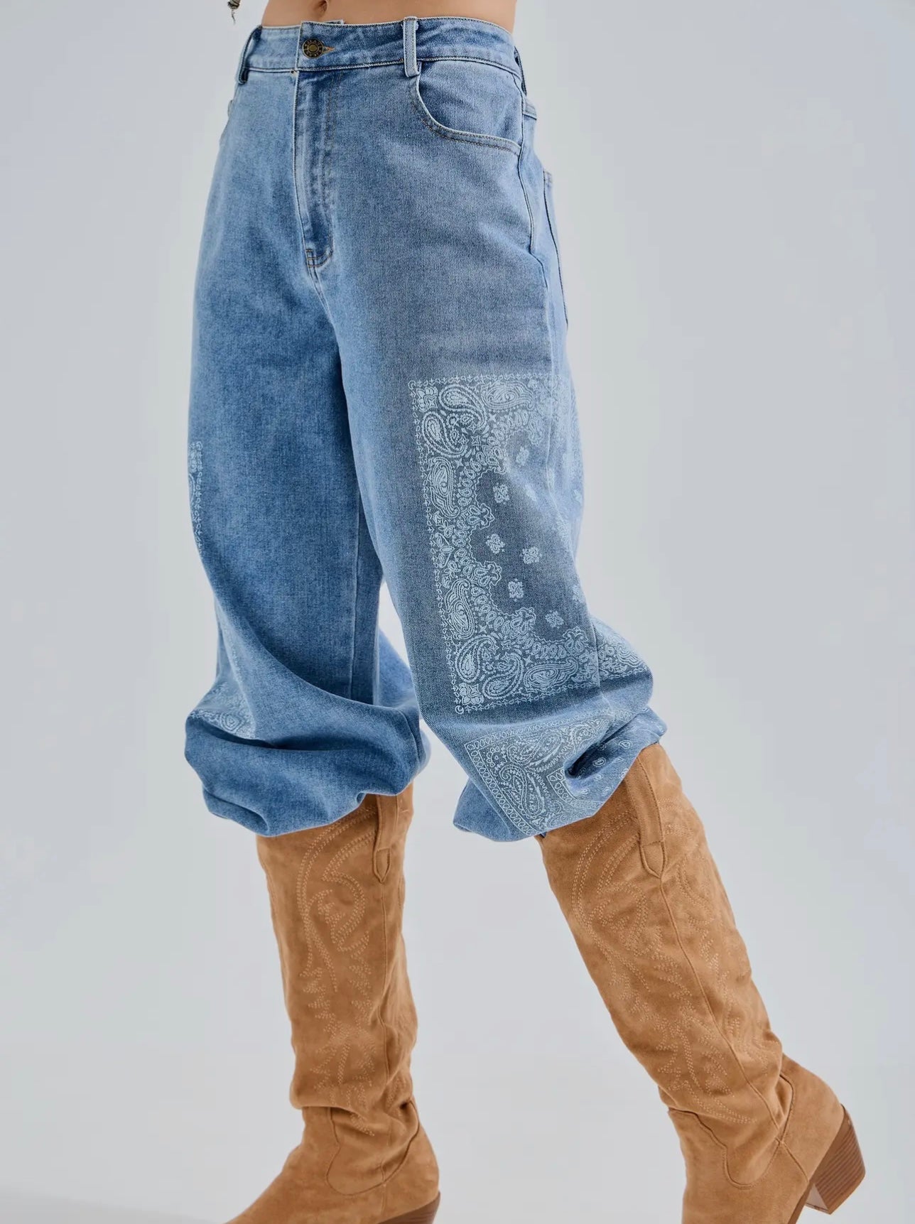 Stretch Bandana Jeans JHer