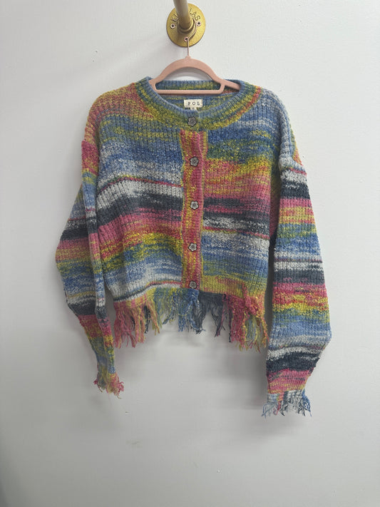 Multiple Color Cardigan
