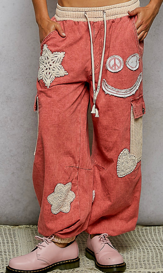 Groovy Joggers (Red)