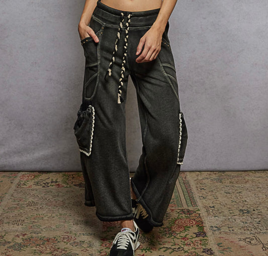 Black w/ stud detailing Pants