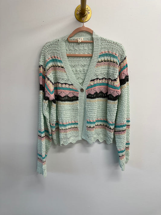 Mint Cardigan