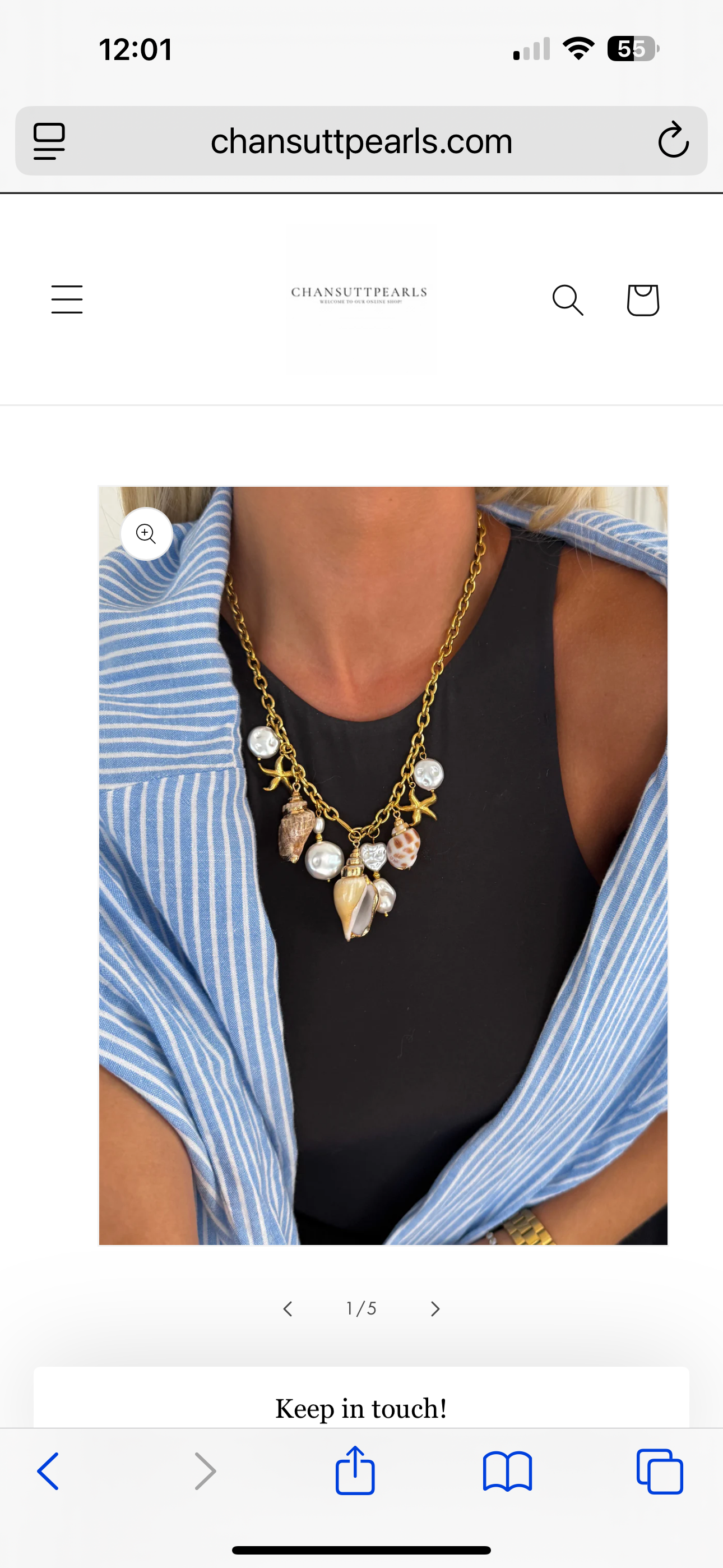 Charm Shells Necklace
