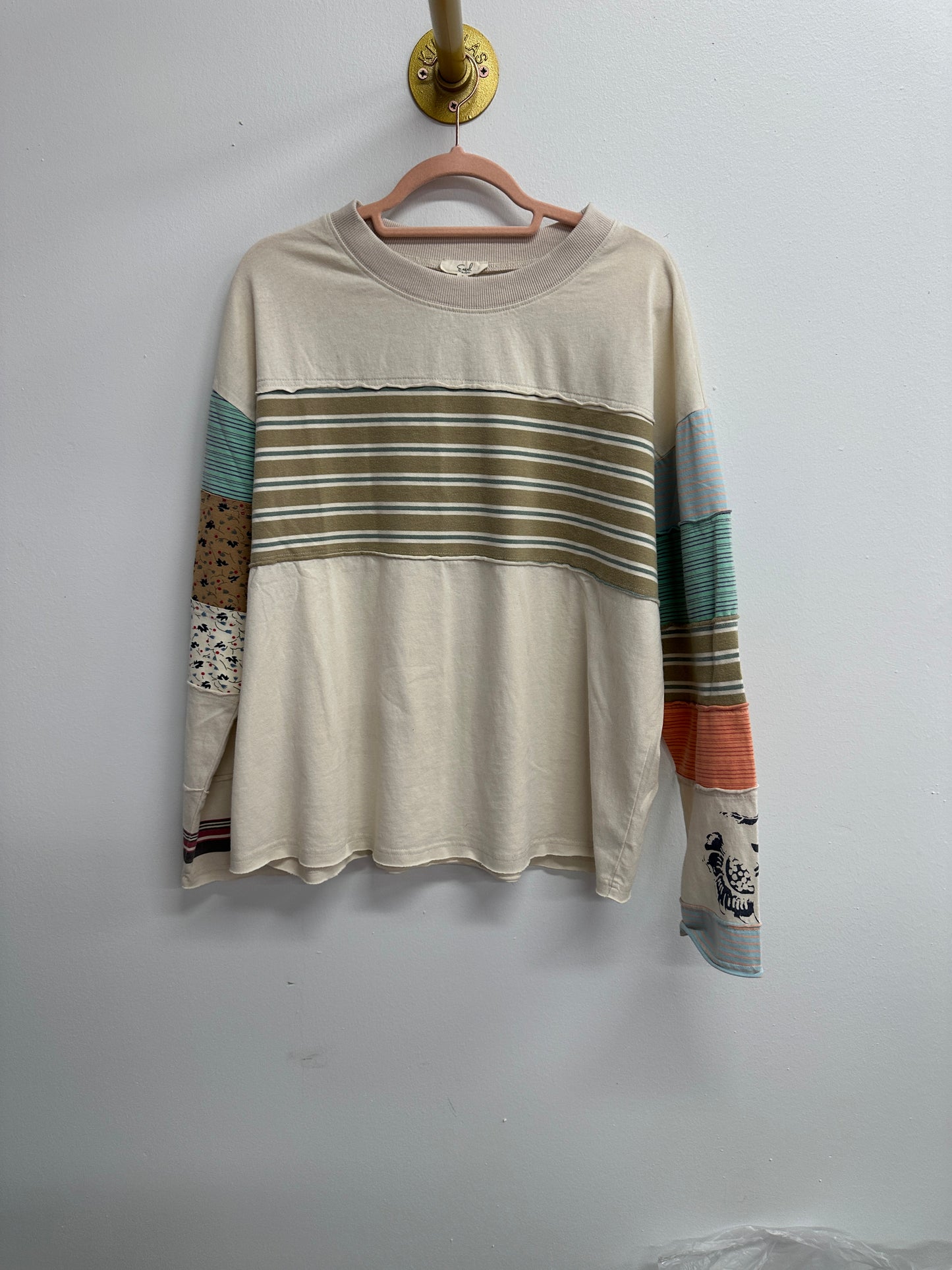 Easel Stripe Top