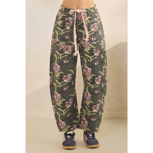 Camo Rose Jeans