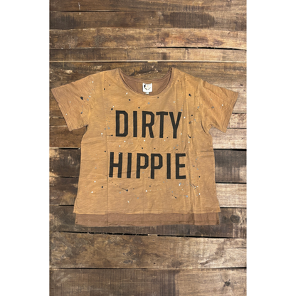 Dirty Hippie Tee - Vintage Chocolate
