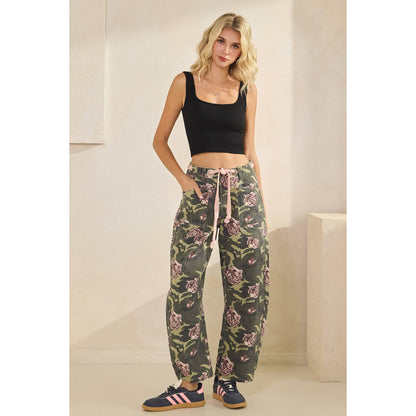 Camo Rose Jeans