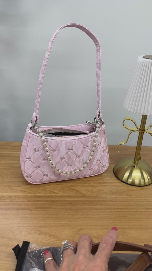 Pink Bow Purse